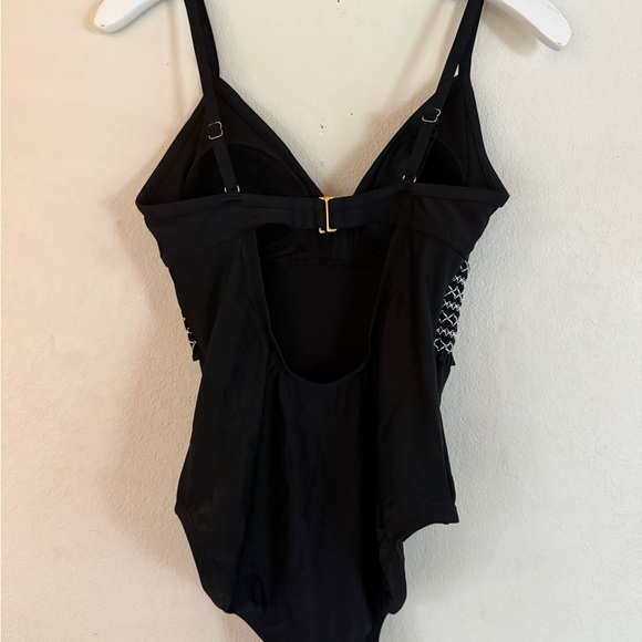 Kona Sol Black One Piece Swimsuit - Picture 2 of 8